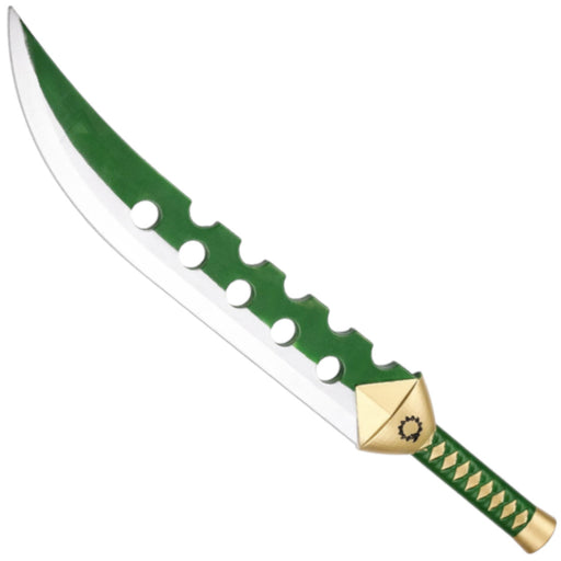 Meliodas Lostvayne sword replica in green and silver
