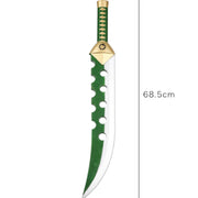 Meliodas Lostvayne sword replica in green and silver