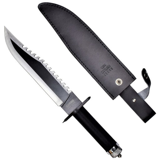 Rambo II John Rambo survival knife replica with compass handle