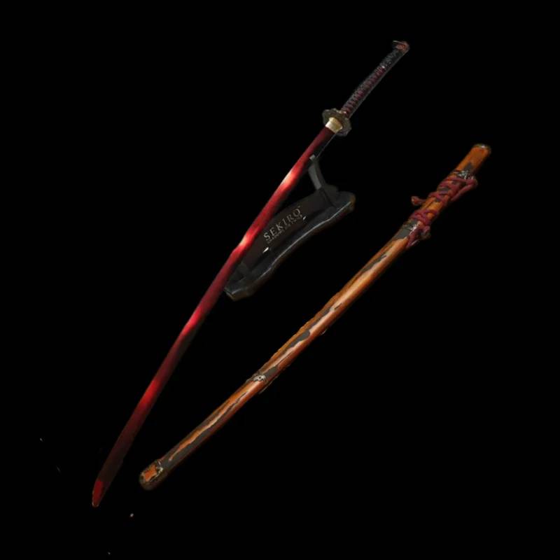 Sekiro red and black Mortal Blades replica bundle