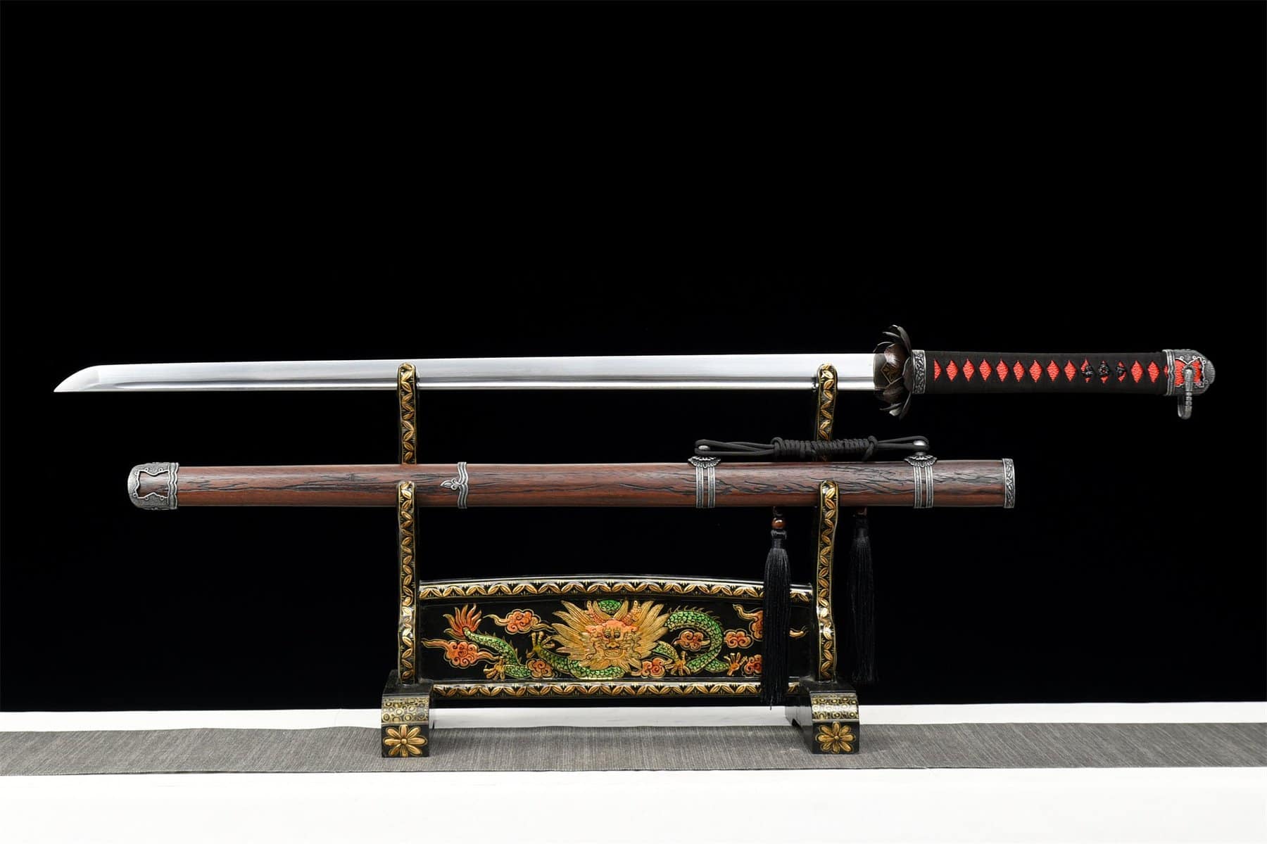 Sekiro Mortal Blade ninjato sword replica with rosewood sheath