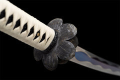 Sekiro Shadows Die Twice white and purple katana replica