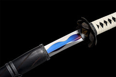 Sekiro Shadows Die Twice white and purple katana replica