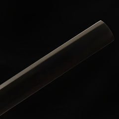 Naruto Sasuke katana replica with black scabbard and display stand