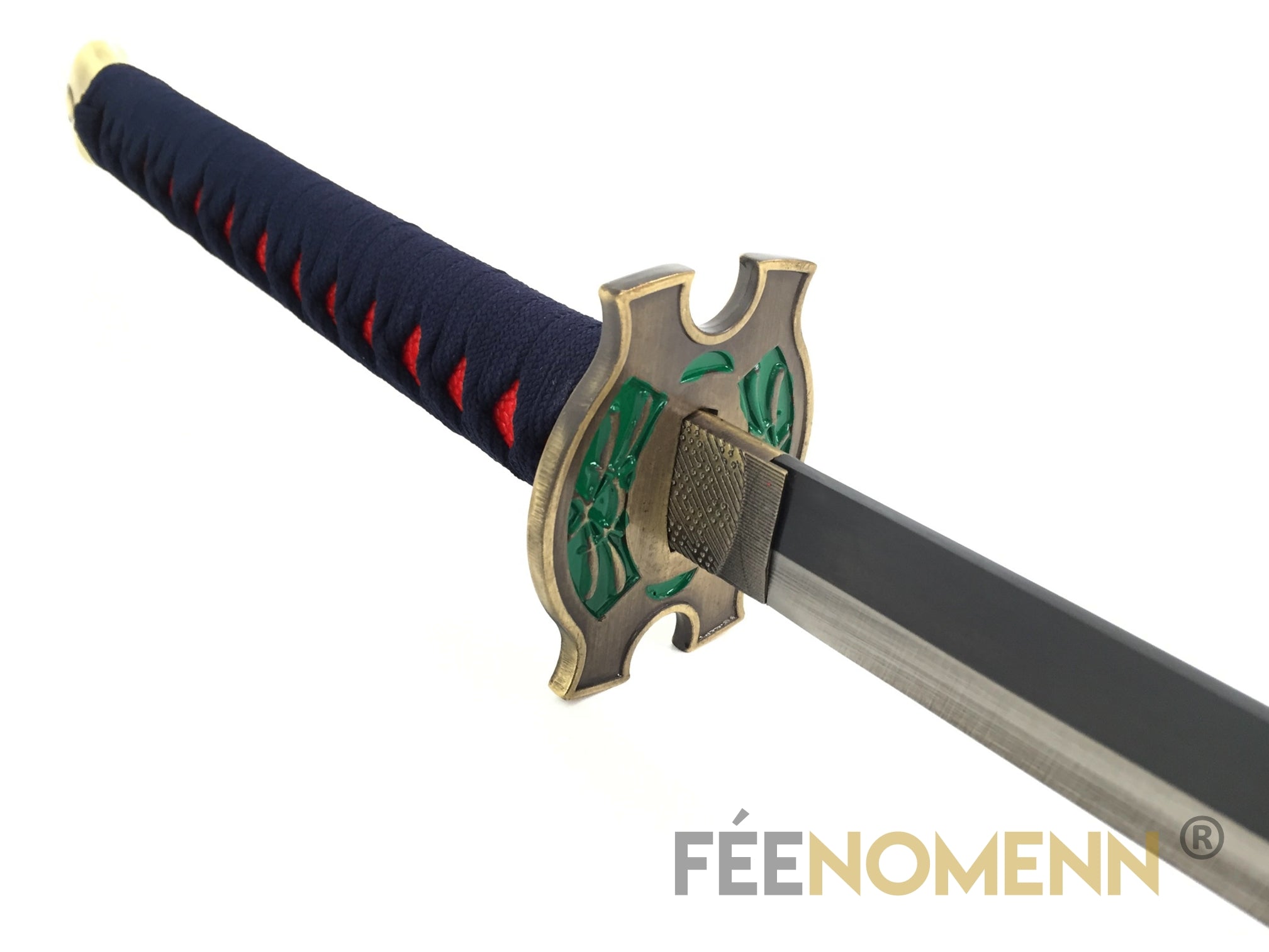 Fairy Tail Erza Scarlet Hakama Armor katana replica with support