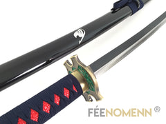Fairy Tail Erza Scarlet Hakama Armor katana replica with support