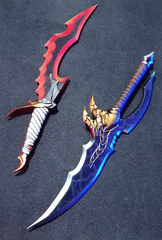 Solo Leveling Knight Killer and Kasaka Venom Fang dagger replicas