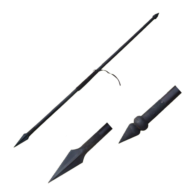 300 King Leonidas Spartan spear replica with two-piece shaft
