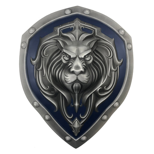 Warcraft Aegis of Stormwind shield replica with leather grip