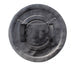 Wonder Woman resin shield replica with leather straps and wall chain