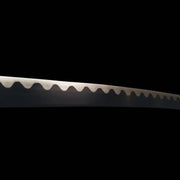 Black Clover Yami Sukehiro katana replica with dark hilt and black sheath