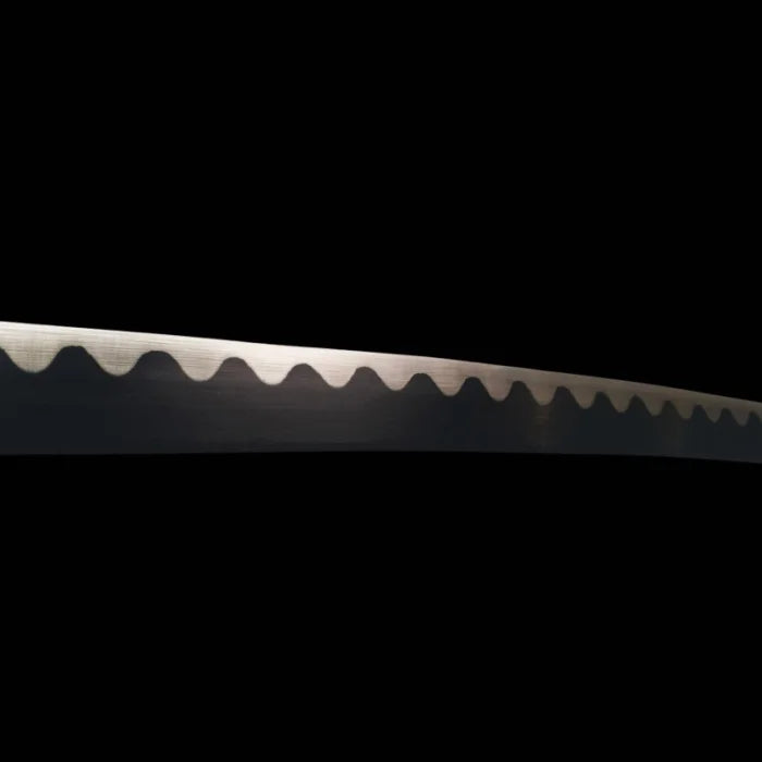 Black Clover Yami Sukehiro katana replica with dark hilt and black sheath